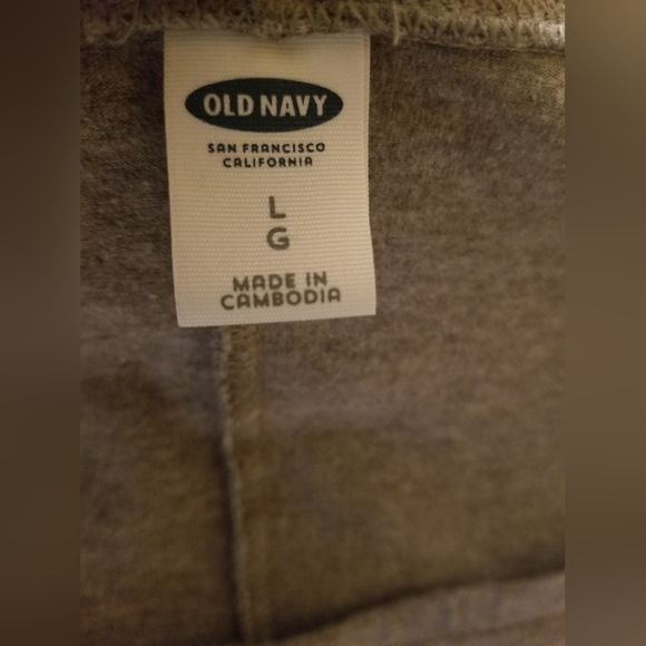 Old Navy Gray Off Shoulder Flared Above Knee Mini Dress - Picture 3 of 4